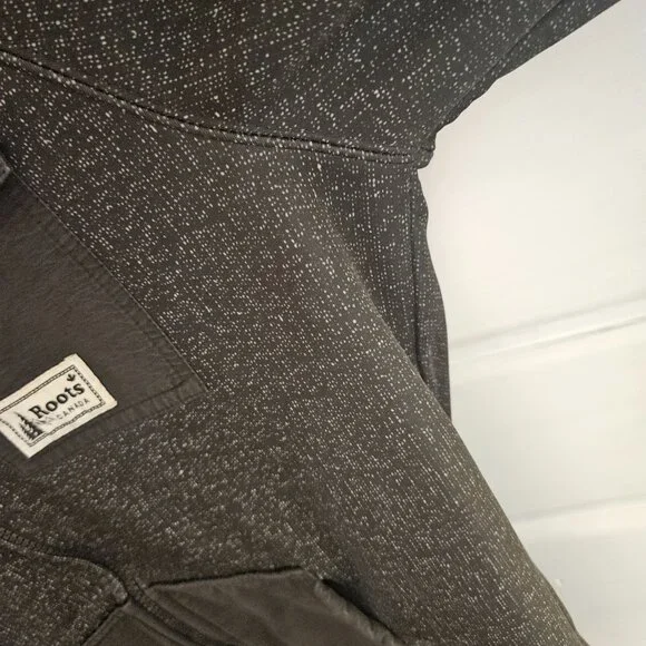 Awesome Roots Black Apres Ski Zip Up Hoodie - M - Picture 5 of 11